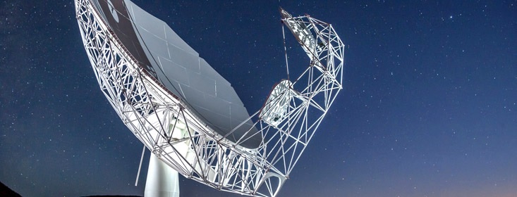SKA Meerkat telescope, South African design