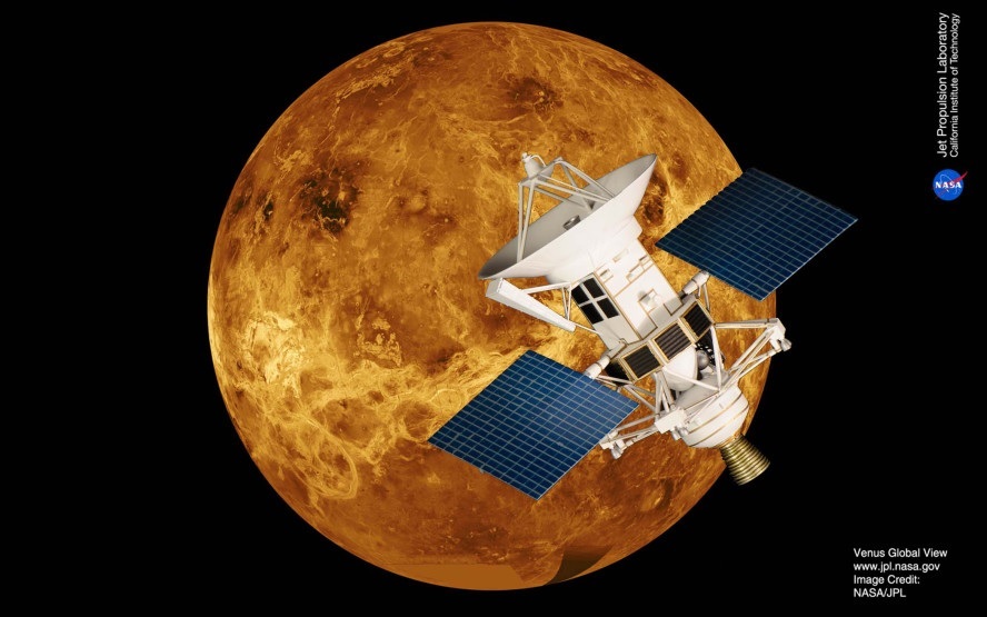 NASA/Magellan spacecraft mission to Venus, May 4, 1989-Oct. 13, 1994. | sciencesprings